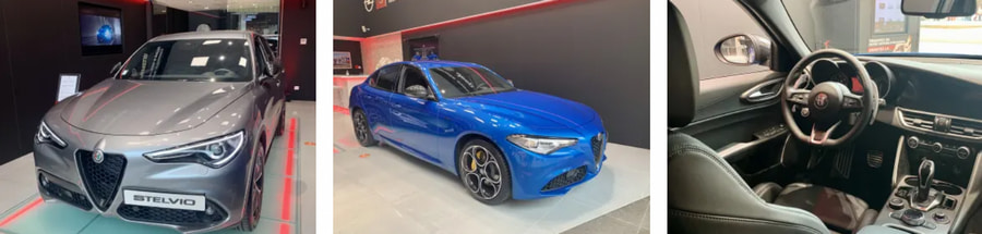 Alfa Romeo au Pop up store du Groupe Lempereur