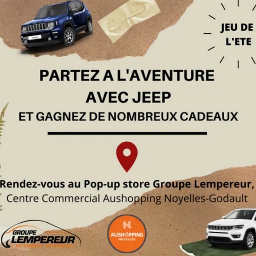 Jeep au Pop up store du Groupe Lempereur-2