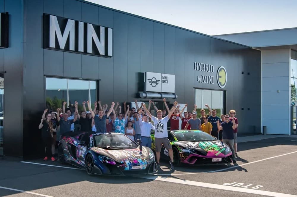 Célébrer le POG à la Cité de l'Automobile avec le groupe Lempereur