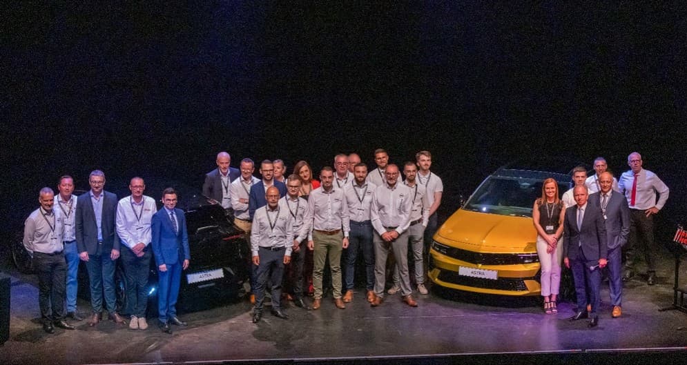 Soirée nouvelle Opel Astra Groupe Lempereur