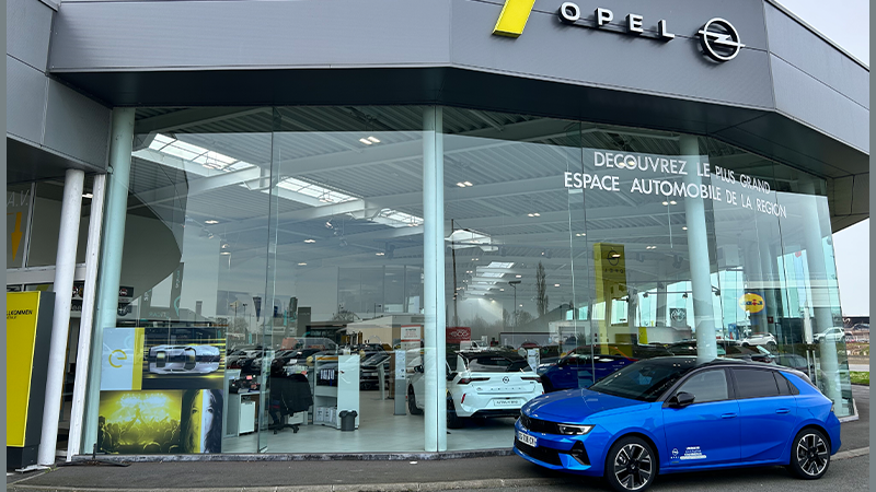 Concession Opel à Lens / Liévin