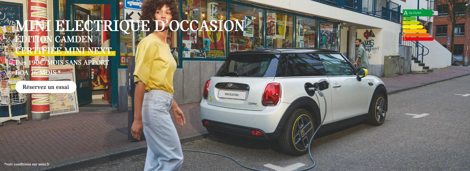 VOTRE MINI ELECTRIC D'OCCASION DÈS 190€/MOIS !