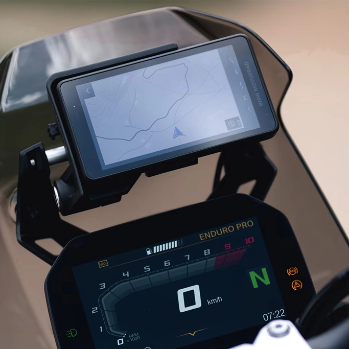 Lempereur -  F 800 GS vue tableau de bord