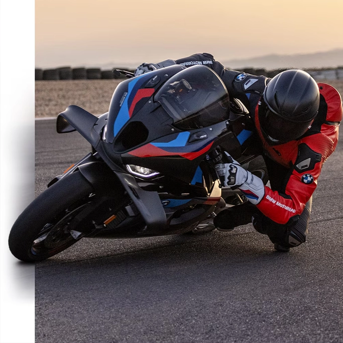 Détail des winglets carbone de la BMW Motorrad M 1000 RR