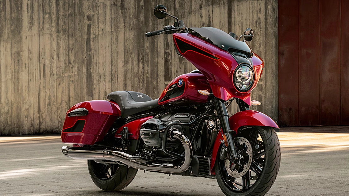 Tableau de bord connecté de la BMW Motorrad R 18 B