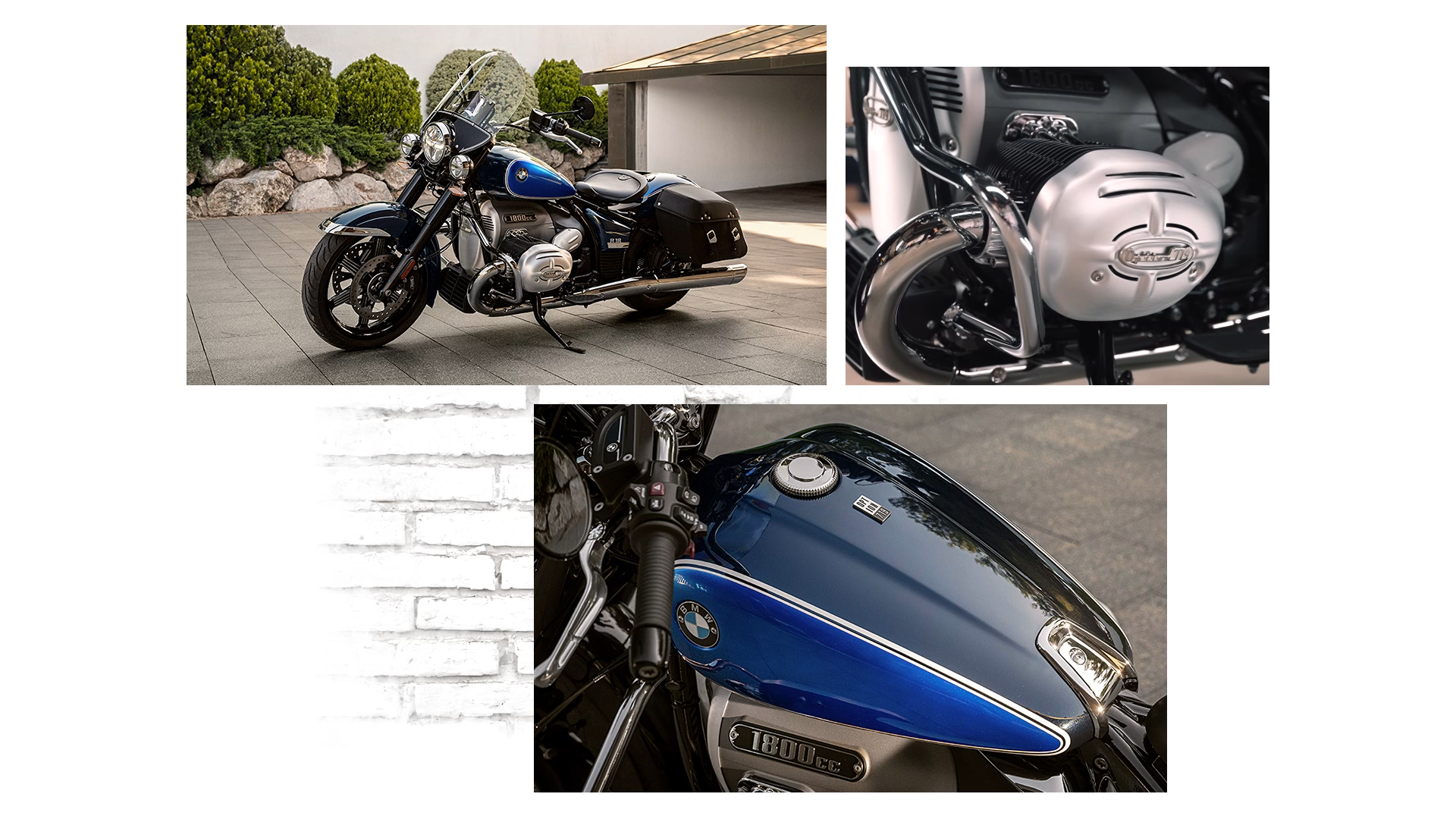 Selle et poste de conduite de la BMW Motorrad R 18 Classic