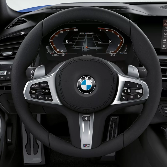 BMW Z4 vue intérieur, conducteur