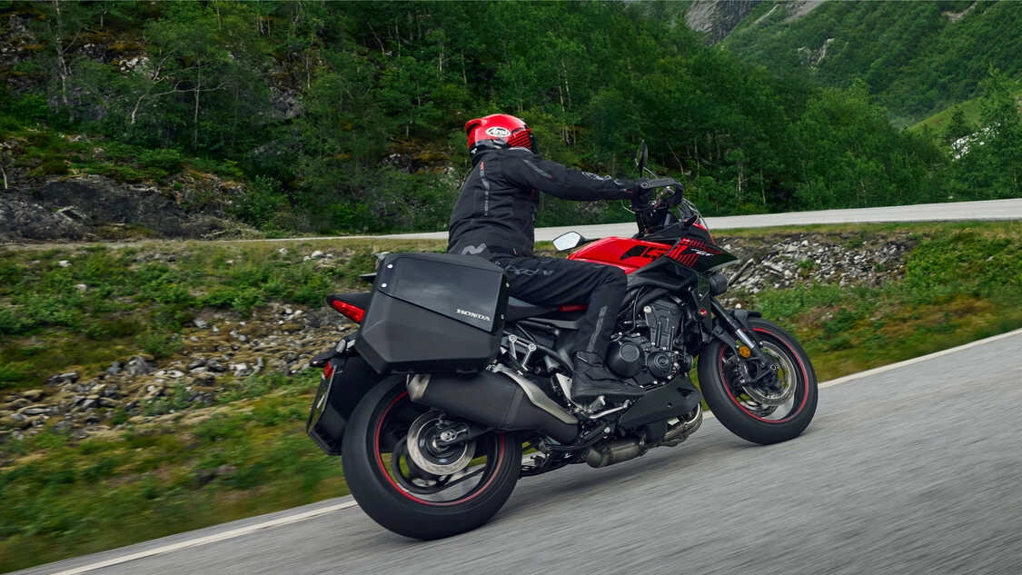 Détail de la selle et du réservoir de la Honda CB1000GT