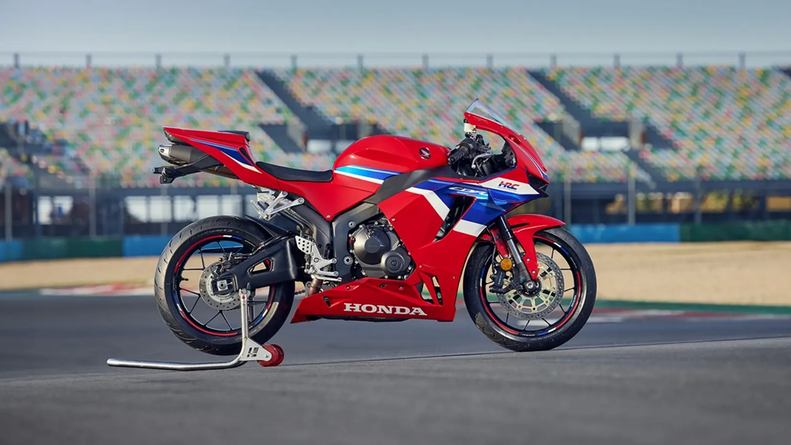 Détail du carénage avant de la Honda CBR600RR