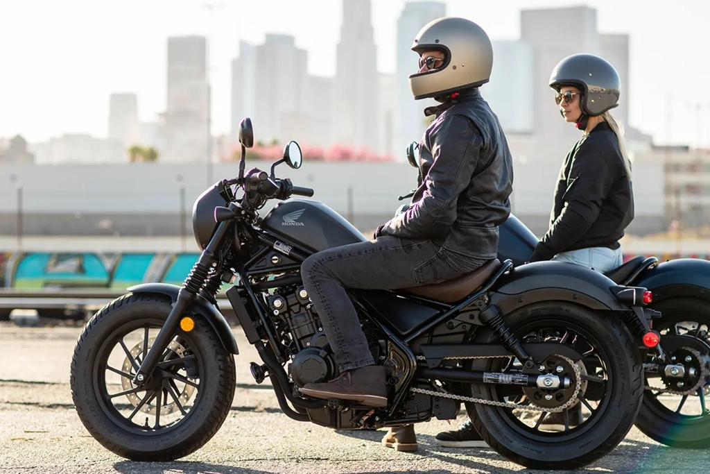 Détail du moteur de la Honda CMX500 Rebel