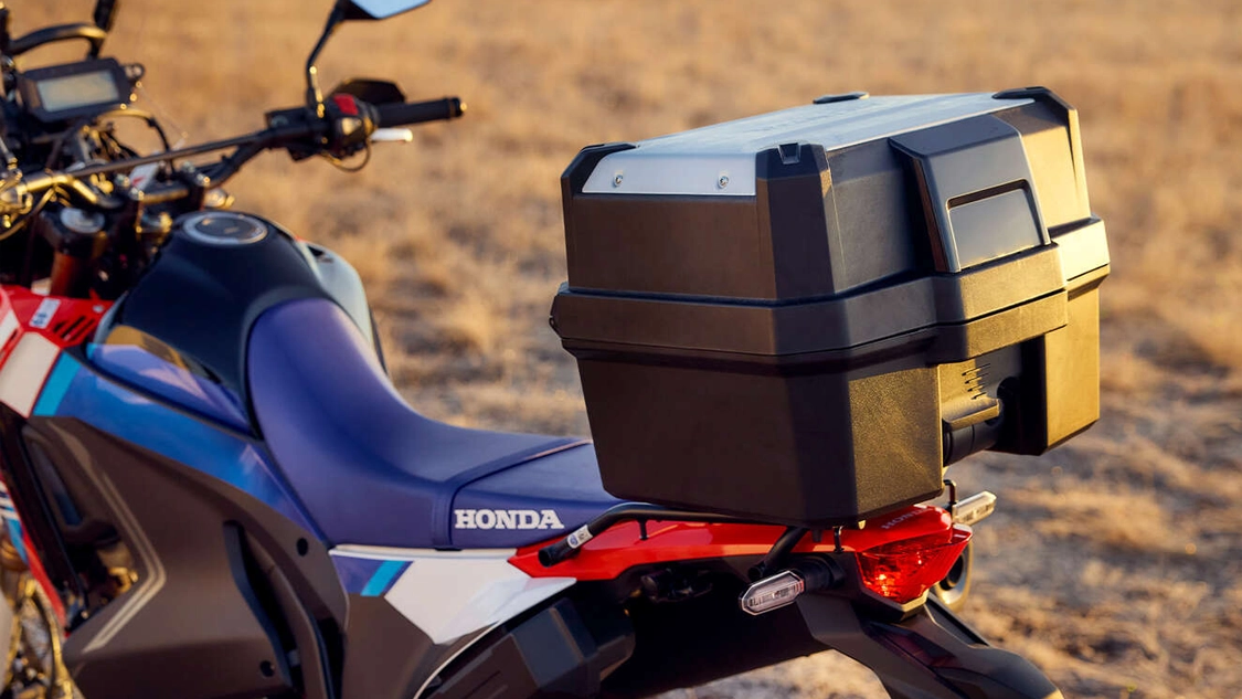 Détail du tableau de bord de la Honda CRF300L