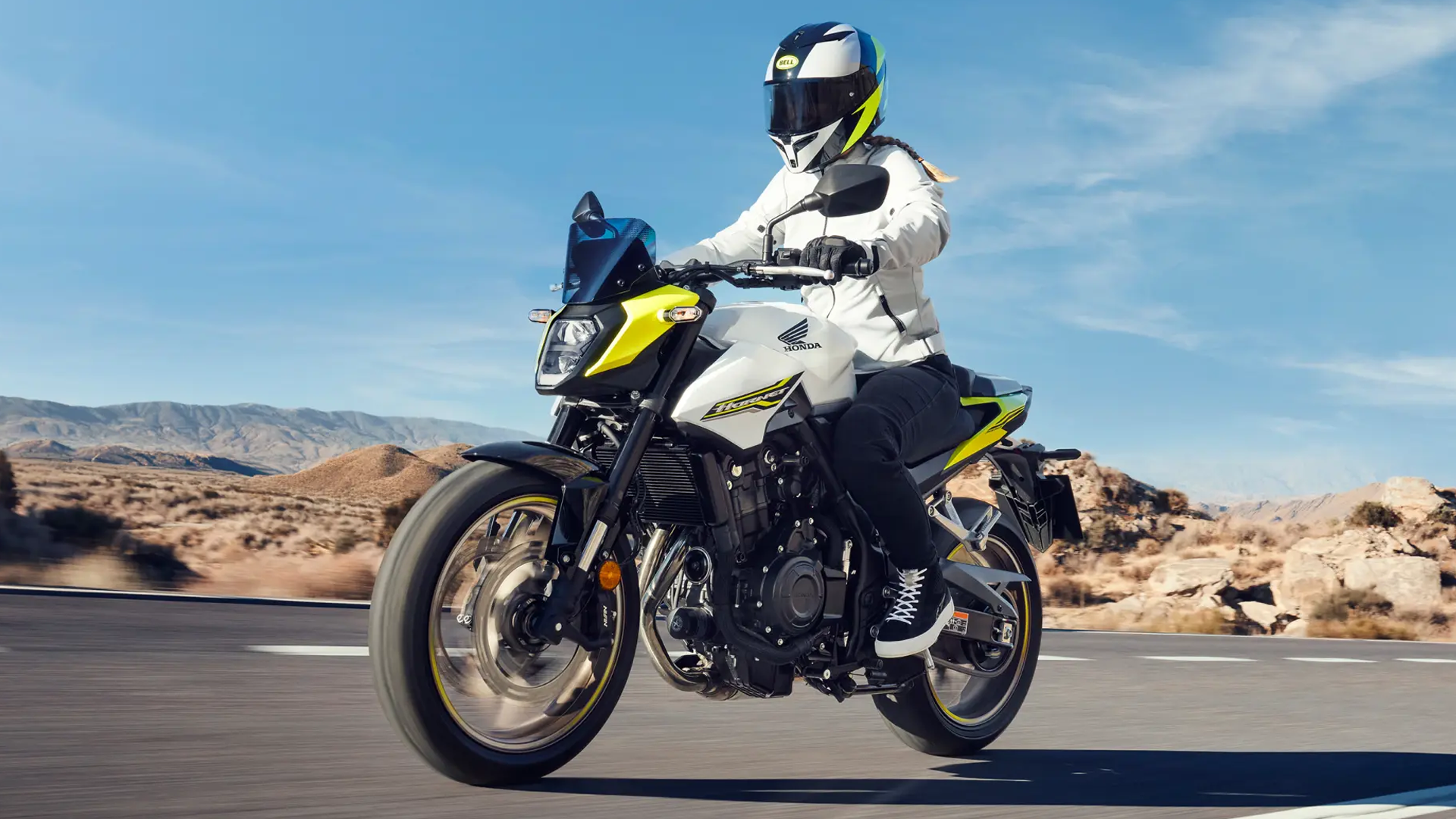 Moteur bicylindre de la Honda Hornet 500