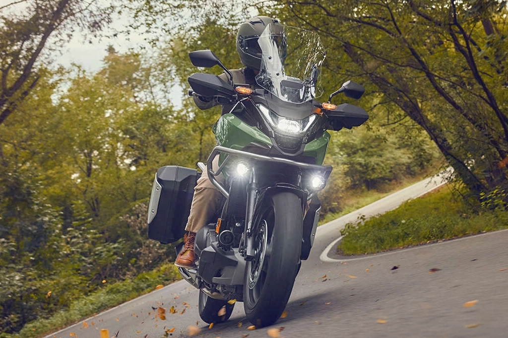 Tableau de bord numérique de la Honda NC750X DCT