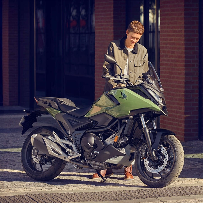 Écran TFT couleur de la Honda NC750X DCT