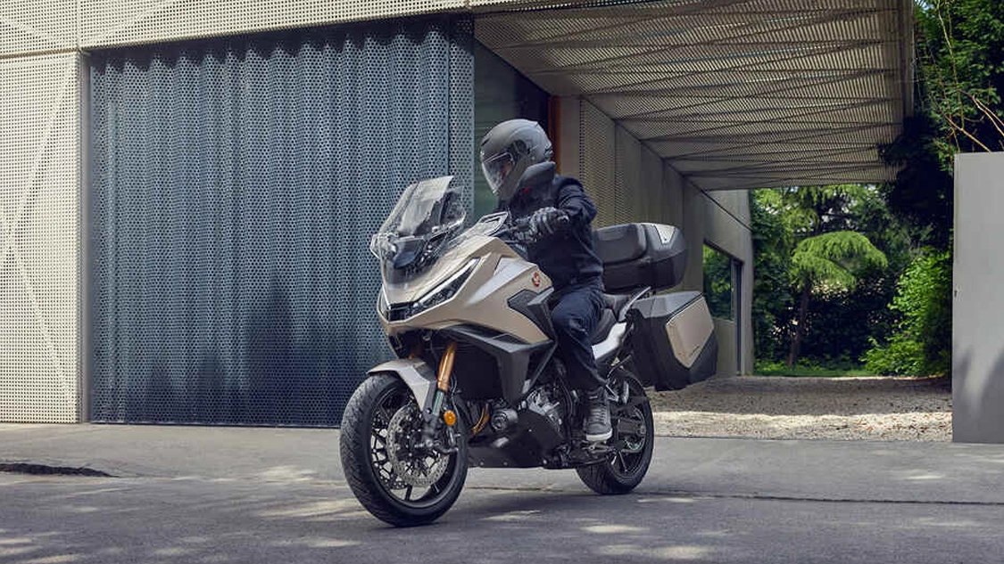 Détail du moteur bicylindre de la Honda NT1100