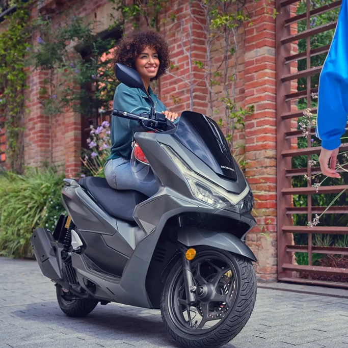 Tableau de bord numérique du Honda PCX125