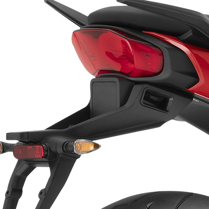 Face avant Moto Guzzi V100 Mandello avec phare LED