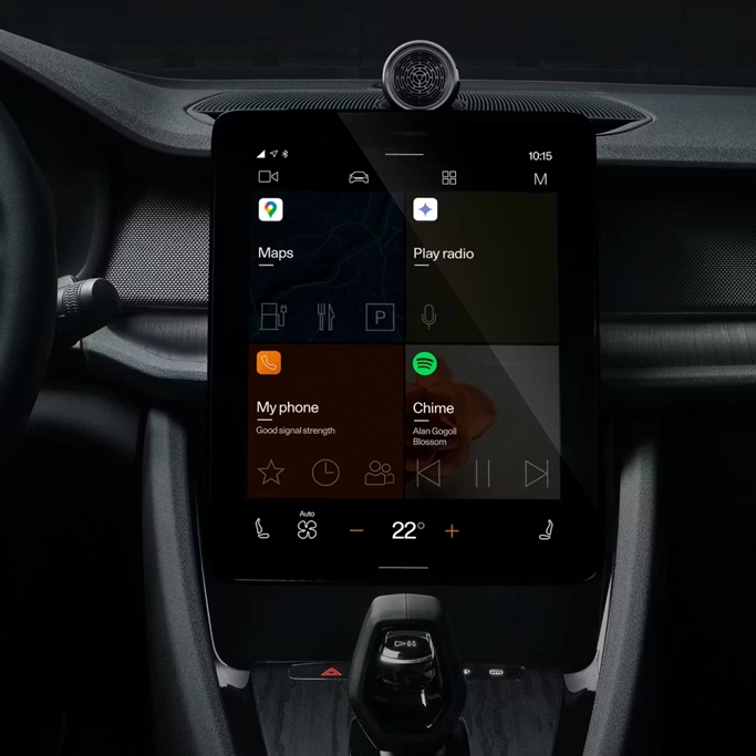 Écran tactile central Polestar 2