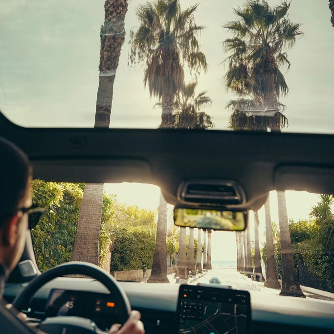 Tableau de bord numérique de la Polestar 5