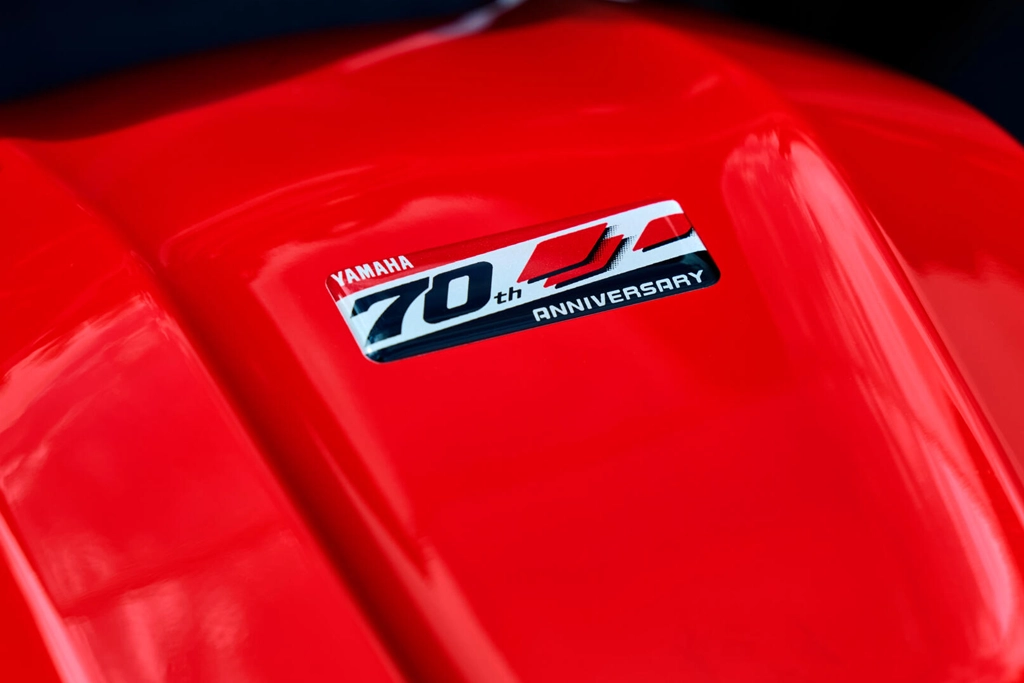 Yamaha R3 vue de face avec phare LED