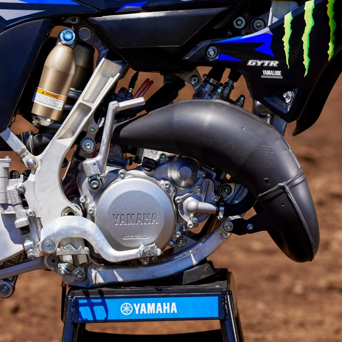 Moteur 2 temps de la Yamaha 2025 YZ125 Monster Energy