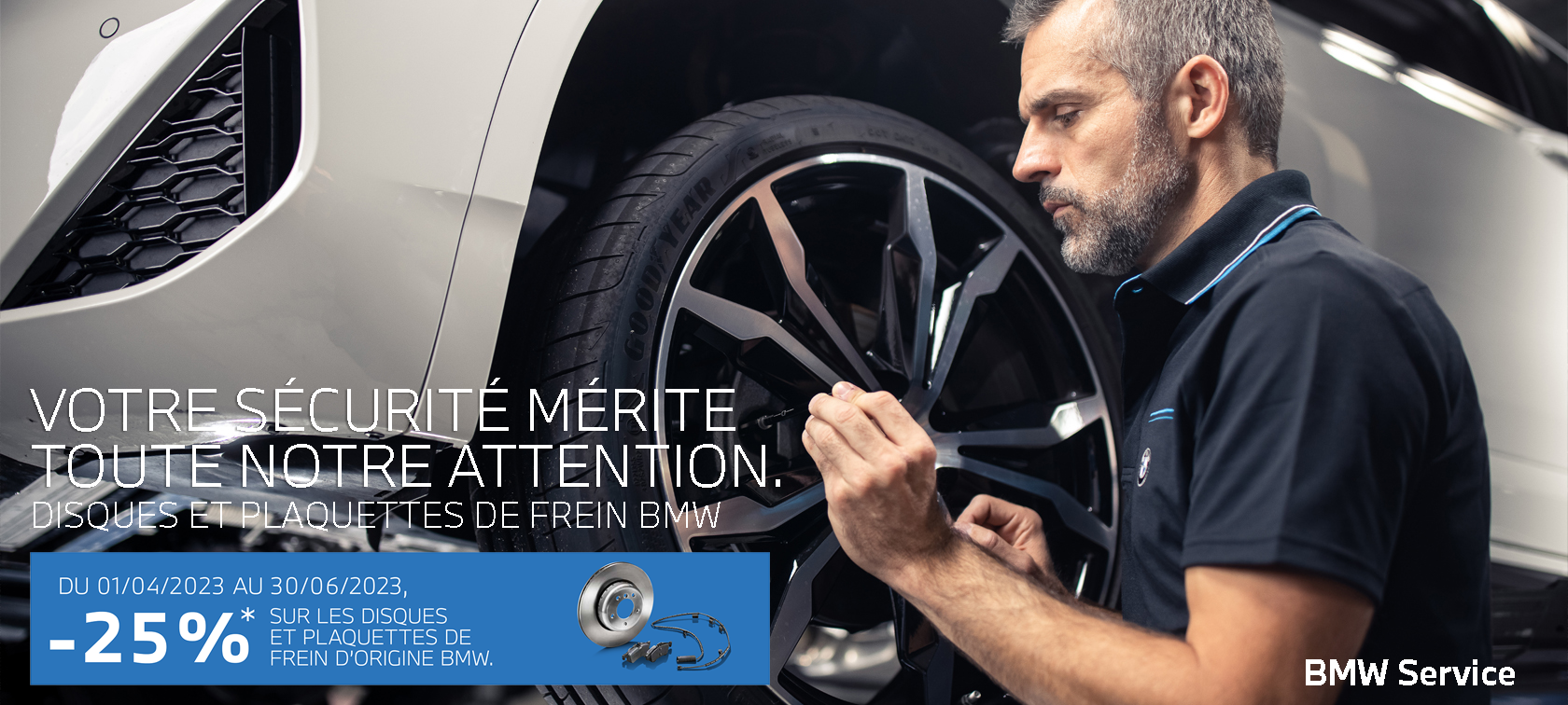 BMW service bannière