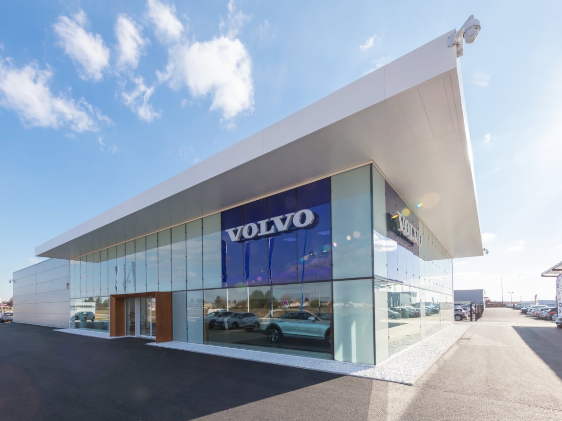 Bannière concession Volvo